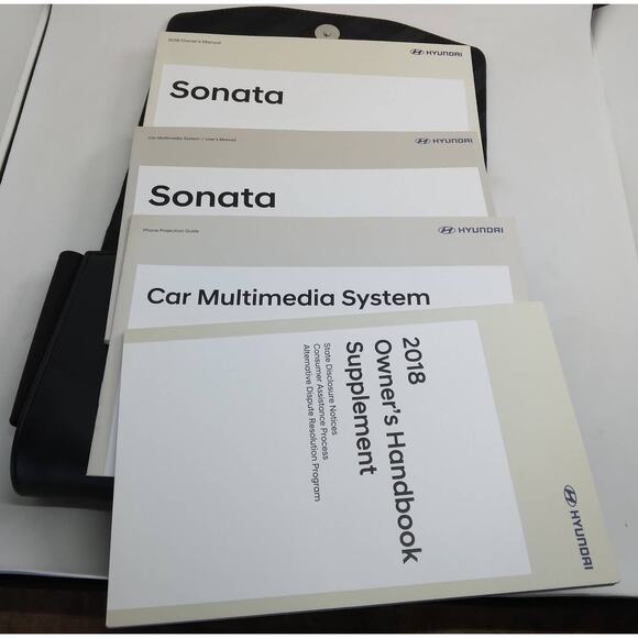 Hyundai Sonata 2018 Handbook - Picture 3 of 9